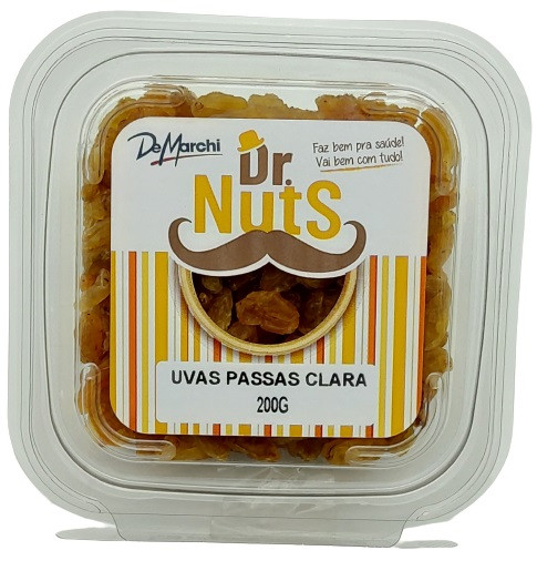 UVA PASSA DR.NUTS CLARAS 200 G