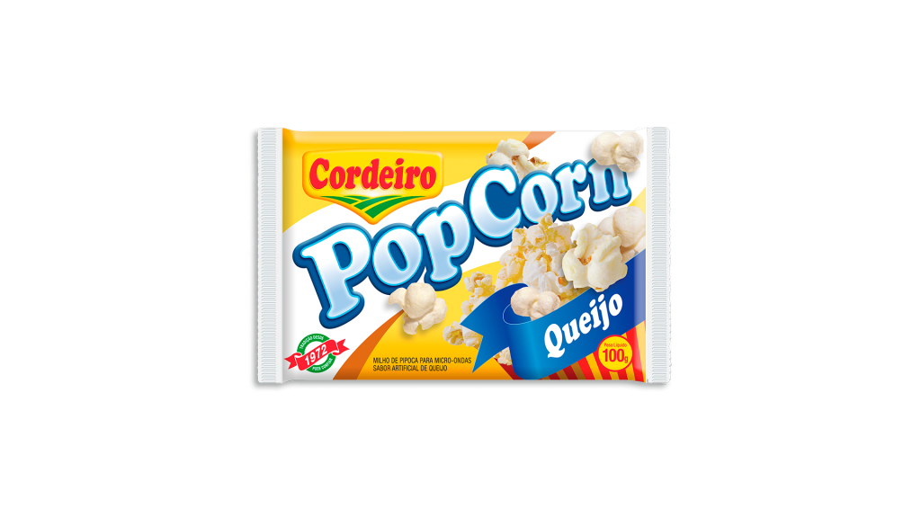 MILHO DE PIPOCA QUEIJO CORDEIRO 100/99G POPCORN