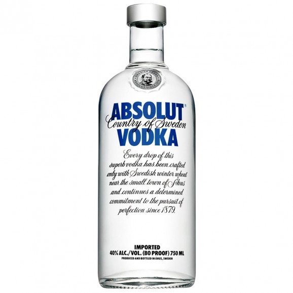 VODKA ADSOLUT 750ML