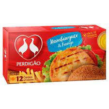 HAMBÚRGUER FRANGO PERDIGÃO 672 GRAMAS