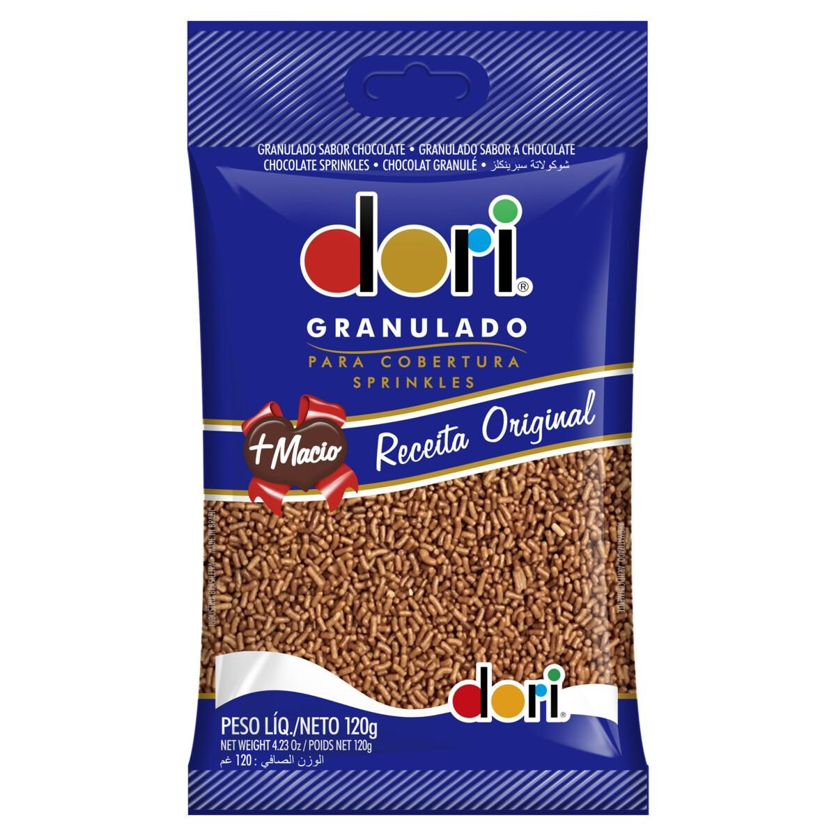 CHOCOLATE GRANULADO DORI 120 G