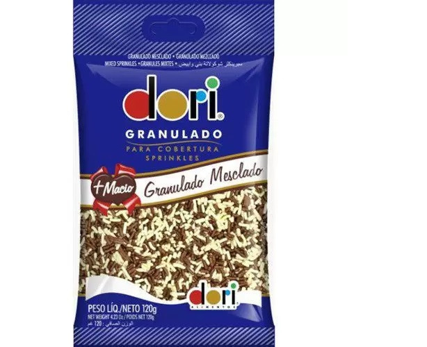 CHOCOLATE GRANULADO DORI MESCLADO 120 G