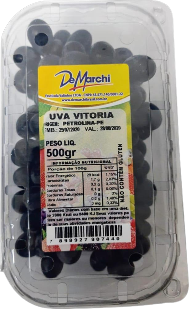 UVA VITÓRIA BANDEJA 500 G