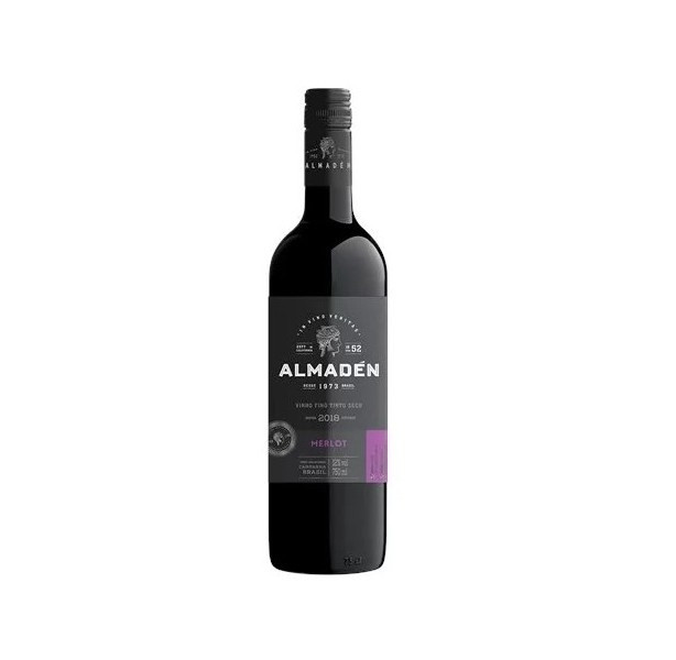 VINHO ALMADEN MERLOT TINTO SECO 750 ML