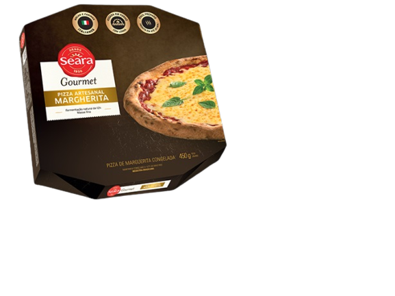 PIZZA SEARA ARTESANAL GOURMET MARGUERITA 450 G