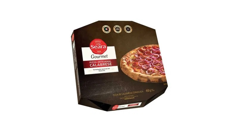 PIZZA SEARA ARTESANAL GOURMET CALABRESA 450 G