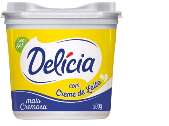 MARGARINA DELICIA CREMOSA SEM SAL 500 G