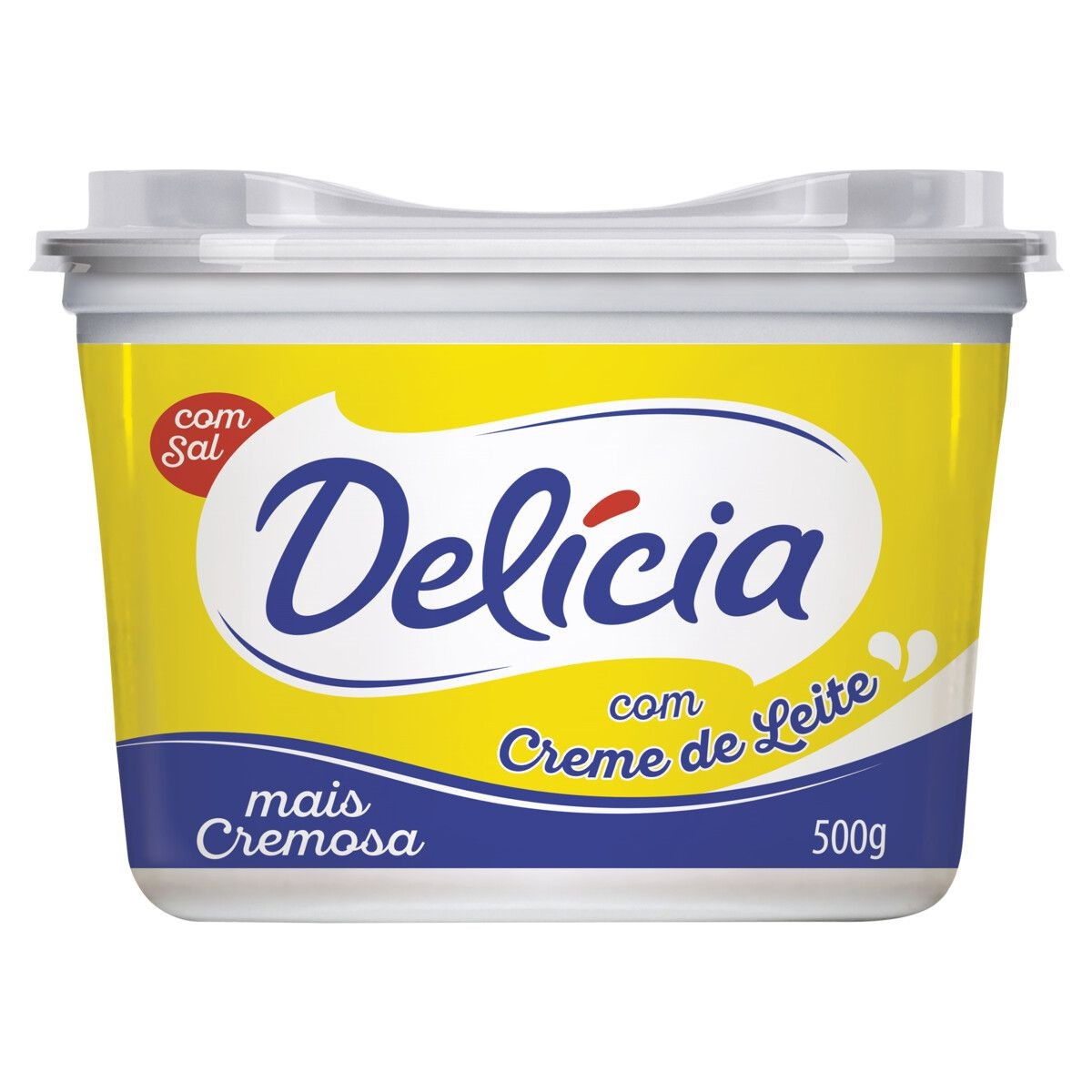 MARGARINA DELICIA CREMOSA COM SAL 500 G