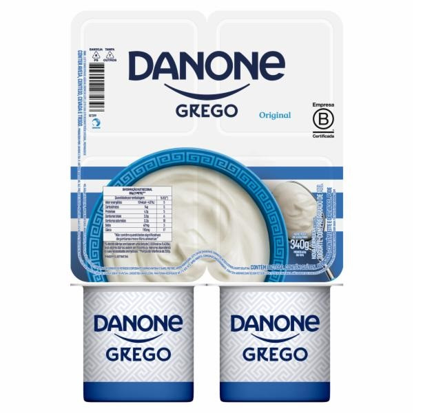 IOGURTE DANONE GREGO ORIGINAL 340 G