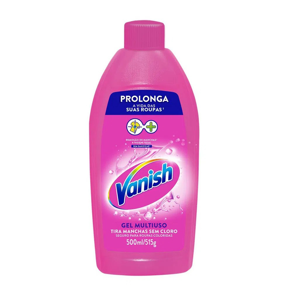 ALVEJANTE LIQUIDO VANISH SEM CLORO GEL MULTIUSO 500 ML