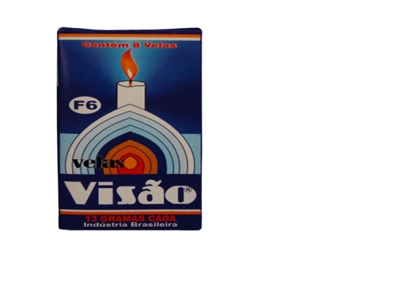 VELA VISÃO F6 - 8 UN 13 G CADA