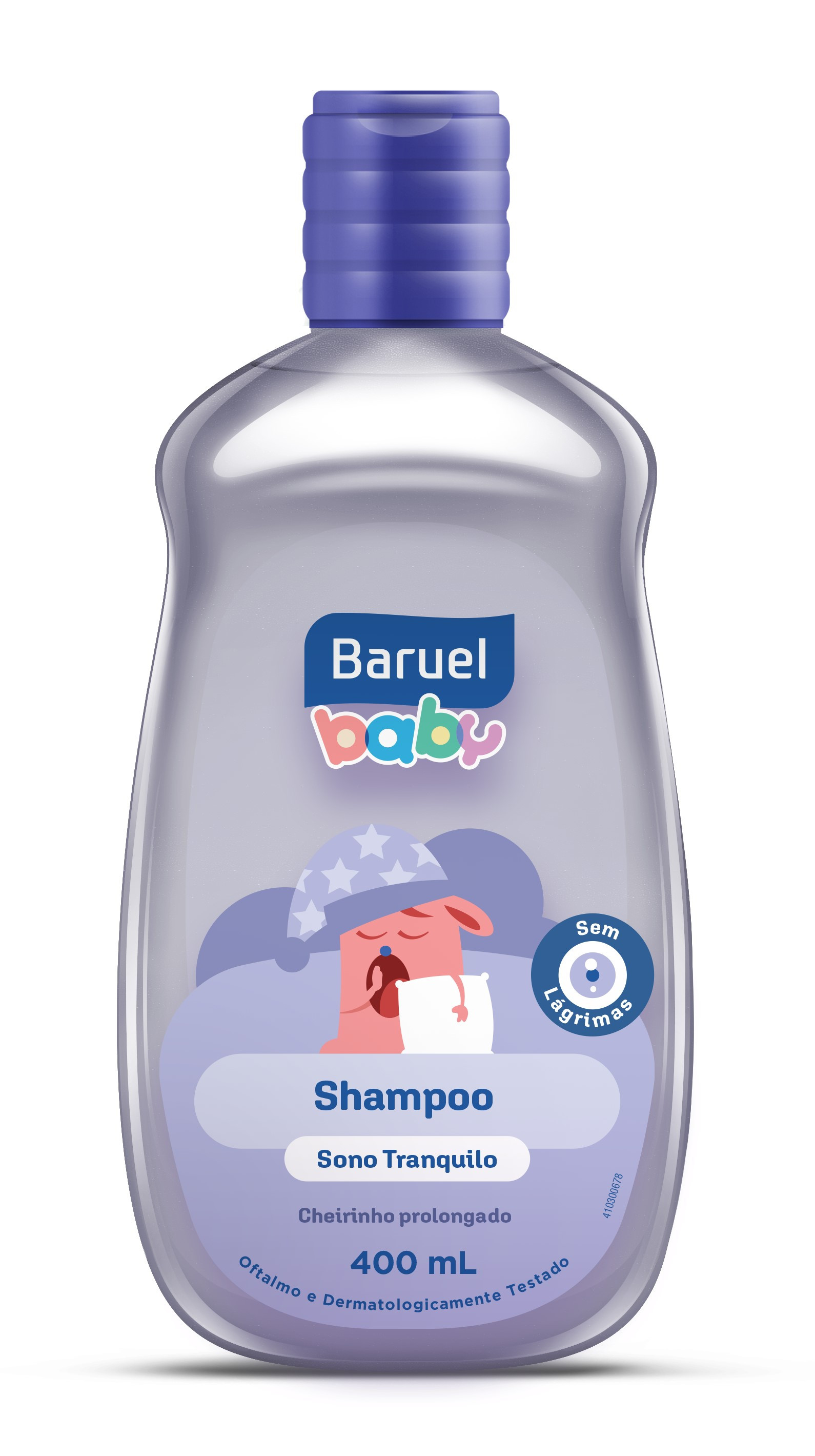 SABONETE LÍQUIDO BARUEL BABY SONO TRANQUILO 400 ML