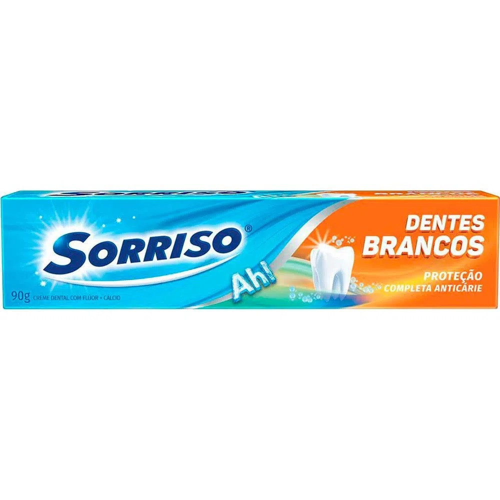 CREME DENTAL SORRISO DENTES BRANCOS 90 G