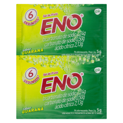 SAL DE FRUTAS ENO 5G SABOR GUARANÁ 2 SACHES