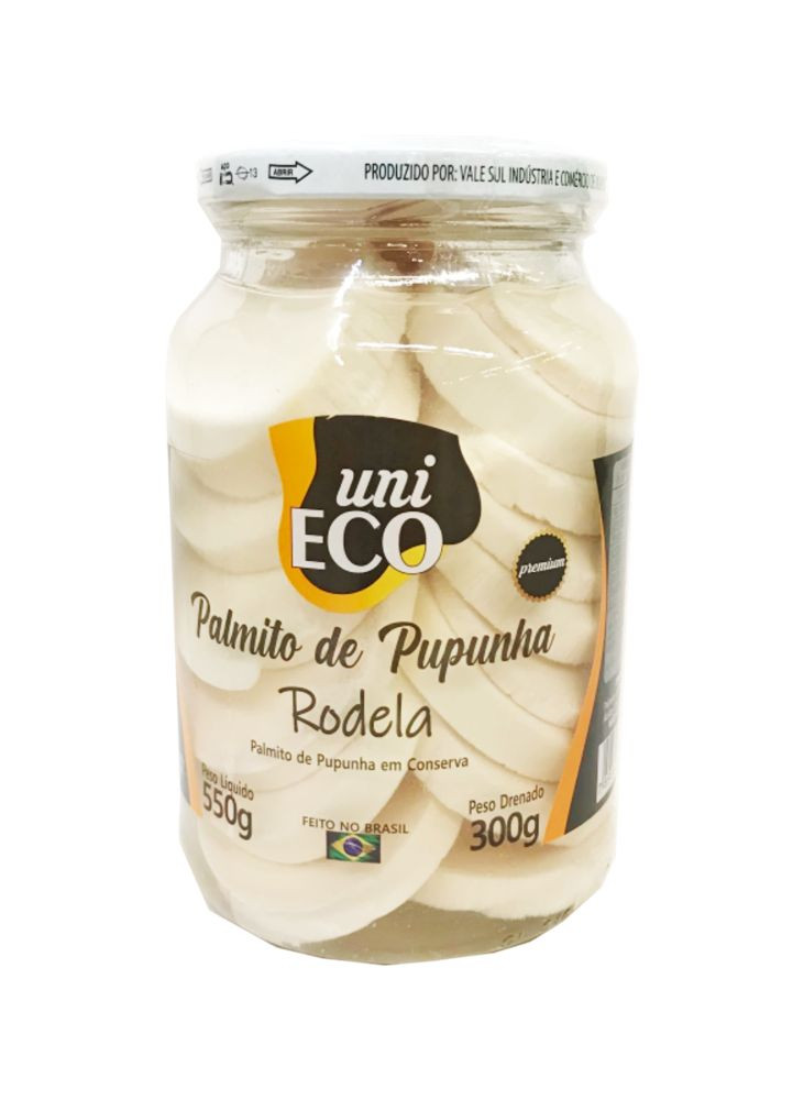 PALMITO DE PUPUNHA UNIECO RODELA 300 G