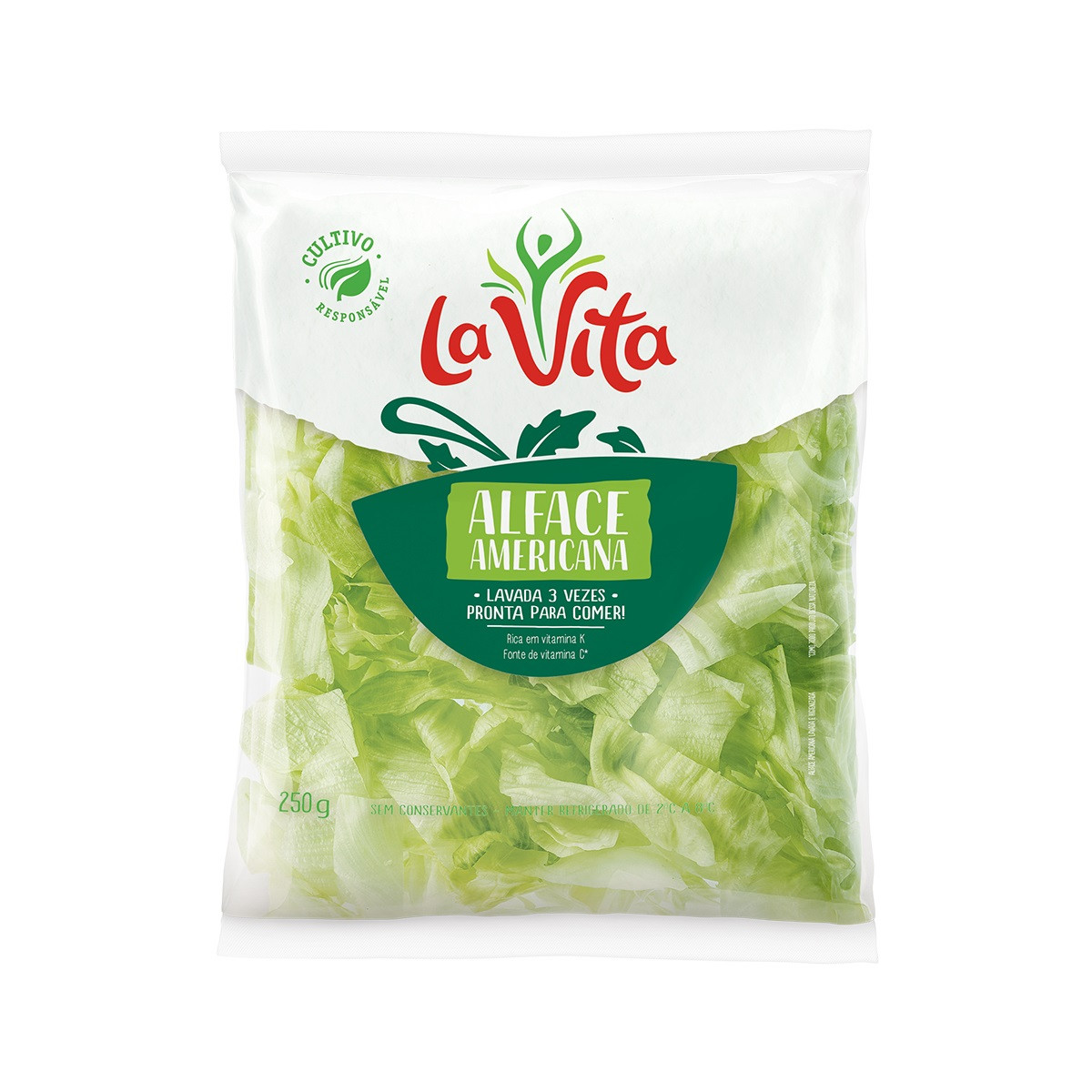 ALFACE AMERICANA LA VITA 250 G
