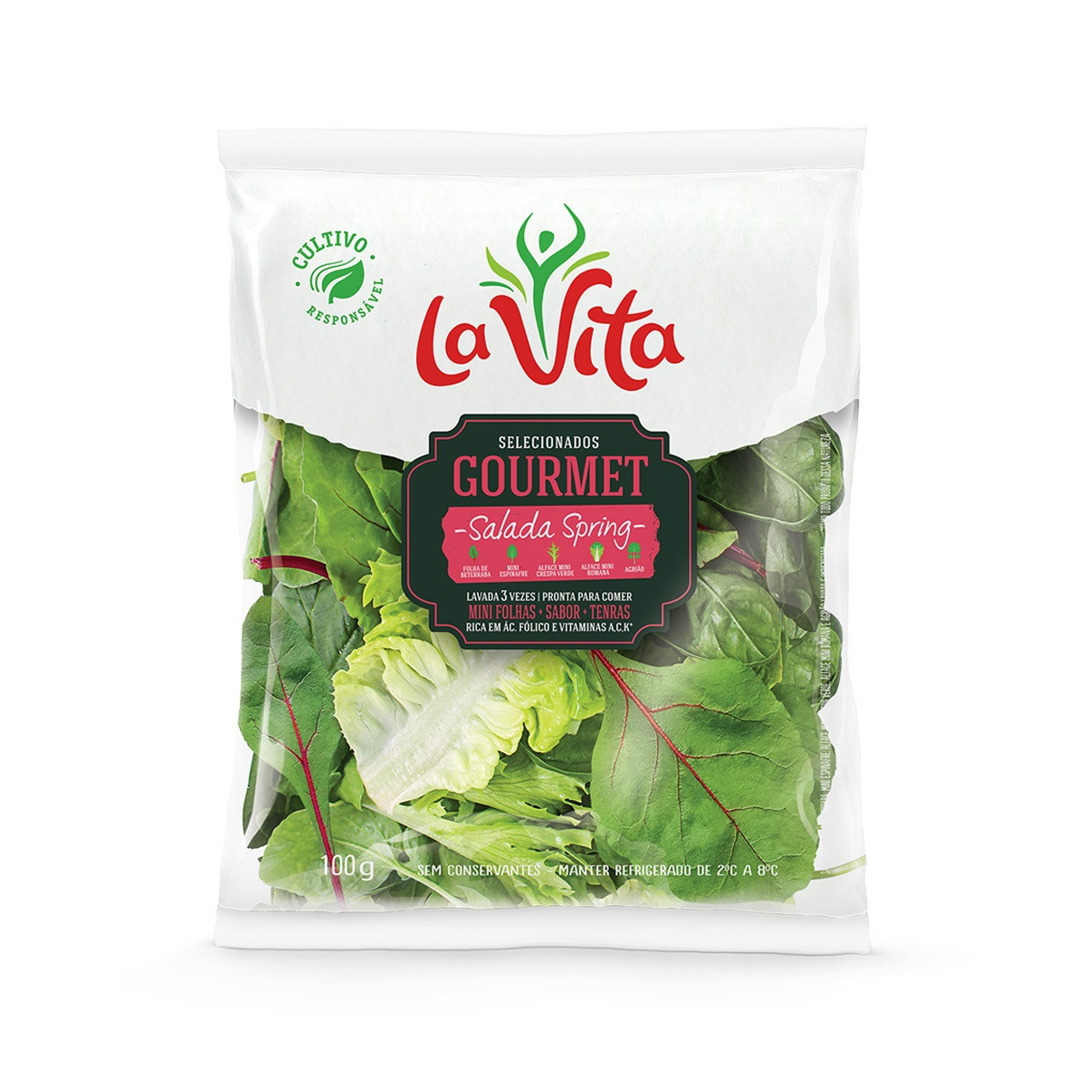 SALADA LA VITA GOURMET SPRING 100 G