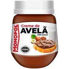 CREME DE AVELA C CACAU MONOPOL 300G UN