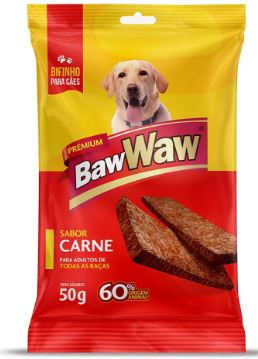 BIFINHOS BAW WAW CARNE 50G