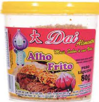 Alho Dai Frito 80g