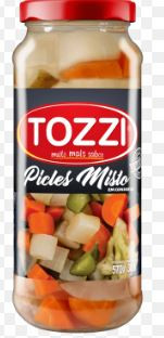 PICKLES MISTO TOZZI 570G VD