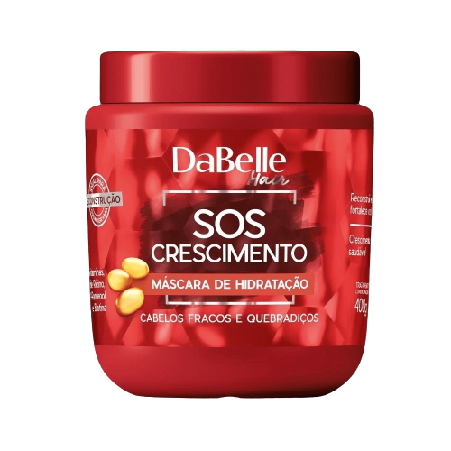 MASCARA DE HIDRATAÇÃO DABELLE SOS CRESCIMENTO 400 G