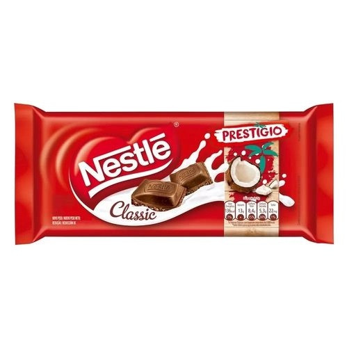 CHOCOLATE NESTLE CLASSIC PRESTIGIO 80 G