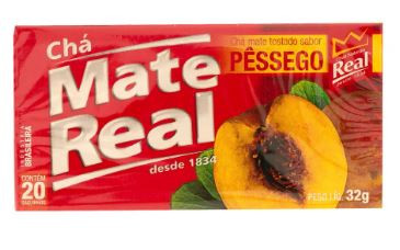 CHÁ MATE REAL PÊSSEGO 20 GR