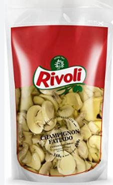 COGUMELO CHAMPIGNON FATIADO RIVOLI 100G