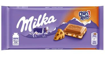 CHOCOLATE MILKA CHIPS AHOY! 100G