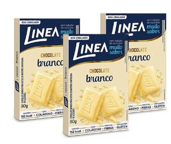 CHOCOLATE BRANCO LINEA COOKIES 30G