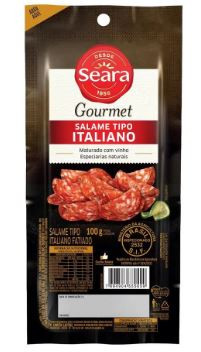 SALAME ITALIAN SEARA B. PIMENTA FAT.100G