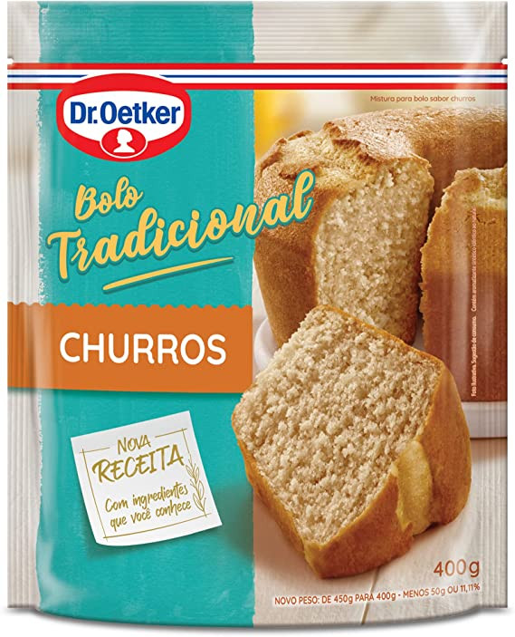 MISTURA PARA BOLO DR. OETKER CHURROS 400G