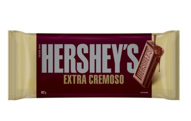 TABLETE EXTRA CREMOSO 82G HERSHEYS