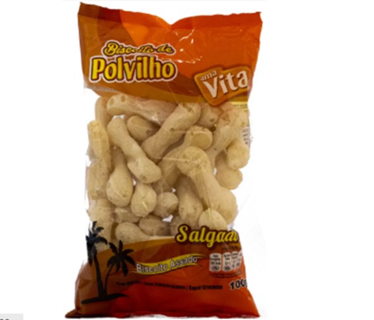 BISCOITO POLVILHO AMAVITA 100G