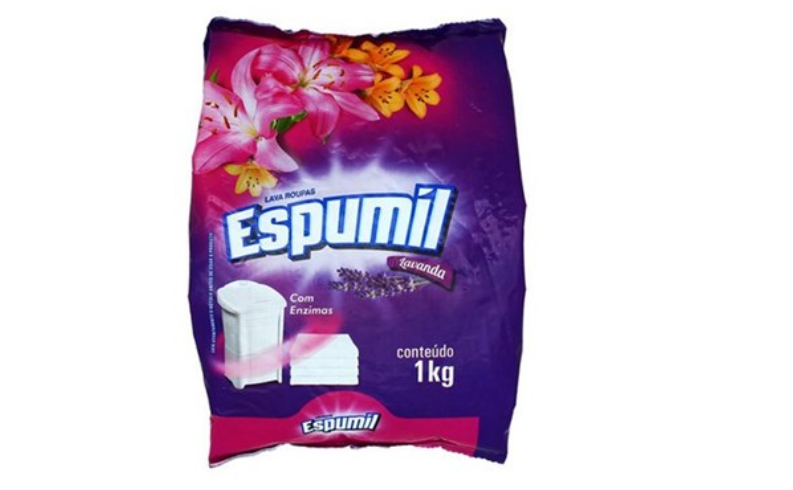 SABÃO EM PÓ ESPUMIL LAVANDA EMBALAGEM 1KG