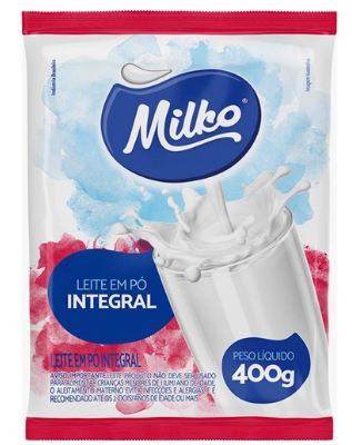 LEITE PO MILKO PCT 400G INTEGRAL