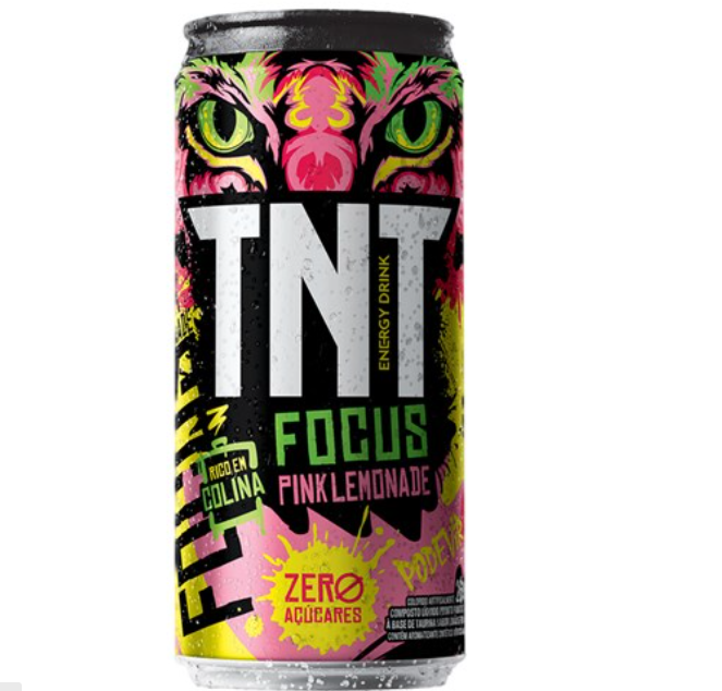 ENERGÉTICO PINK LEMONADE ZERO AÇÚCAR FOCUS LATA 269ML