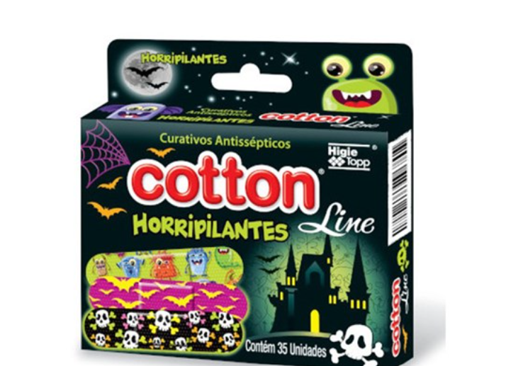 CURATIVOS COTTON LINE HORRIPILANTES 24UN