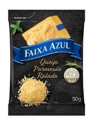 QUEIJO PARMESÃO RALADO FAIXA AZUL 50 GRAMAS