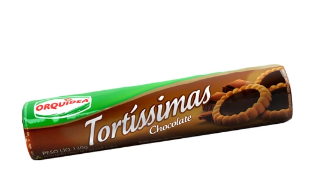 BISCOITO RECHEADO TORTÍSSIMAS CHOCOLATE ORQUÍDEA 130G