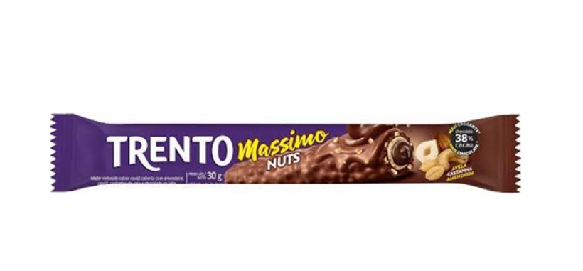 WAFER RECH TRENTO MASSIMO NUTS 30G