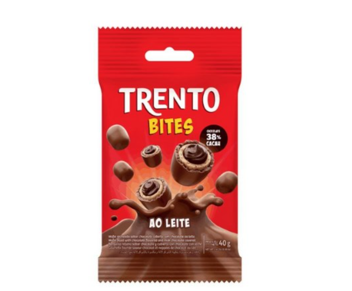 CHOC TRENTO BITS LEITE 40G