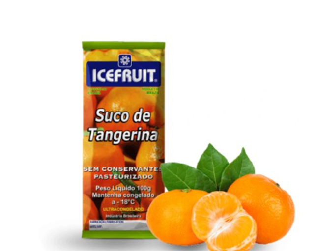 POLPA FRUTA ICE FRUIT TANGERINA 100G