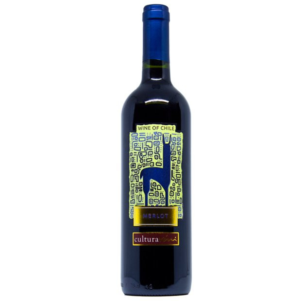 VINHO CHILENO CULTURA VINI MERLOT 750 ML