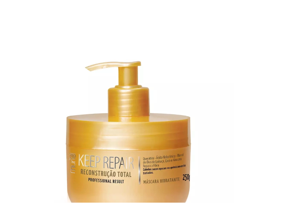 MASCARA KEEP REPAIR MURIEL RECONSTRUÇÃO TOTAL 250G