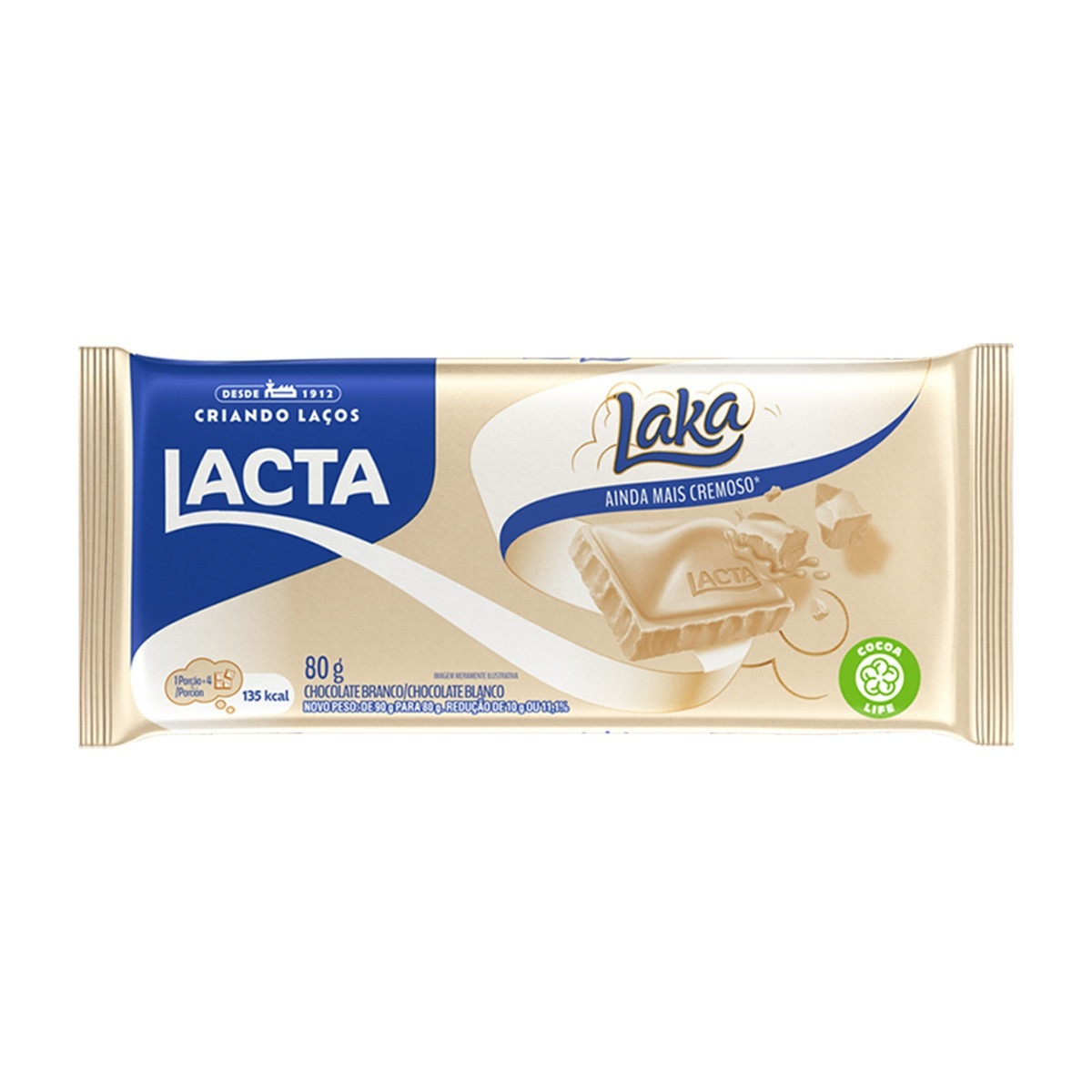 CHOCOLATE LACTA LAKA 80 G