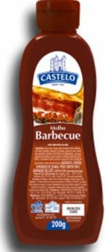 MOLHO BARBECUE CASTELO 200G