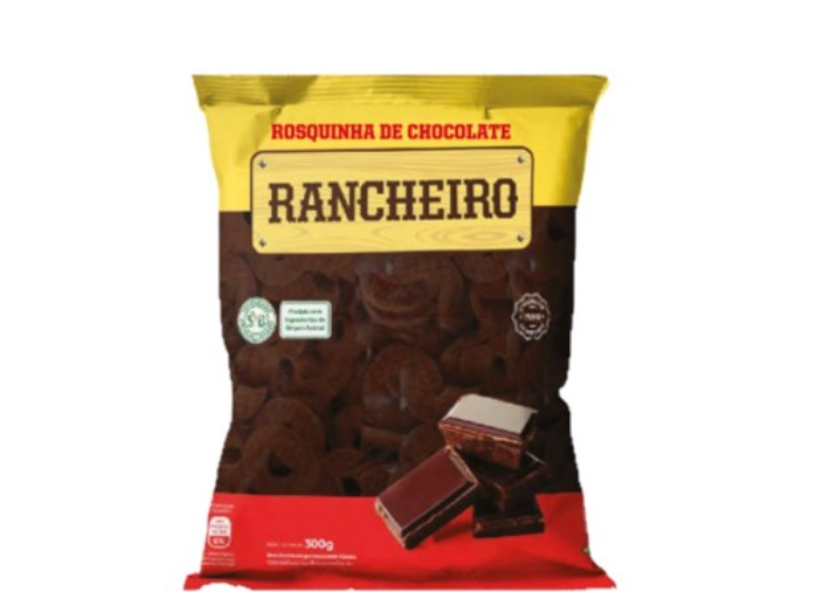 ROSQUINHA DE CHOCOLATE RANCHEIRO 300G