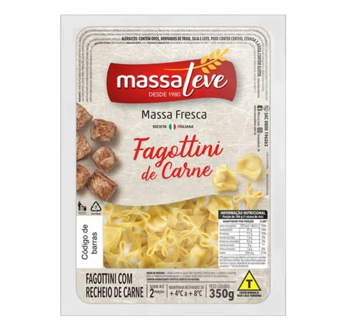 FAGOTTINI MASSALEVE CARNE 350G